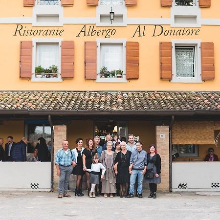 Ristorante Albergo Al Donatore Teòr Eksteriør bilde