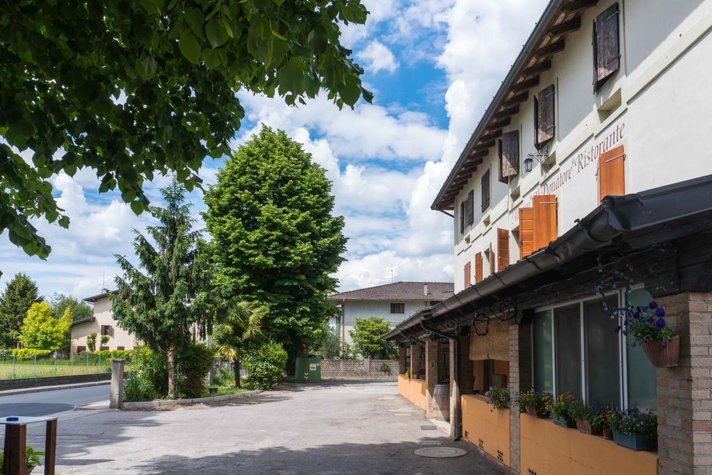 Ristorante Albergo Al Donatore Teòr Eksteriør bilde