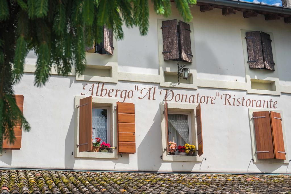 Ristorante Albergo Al Donatore Teòr Eksteriør bilde
