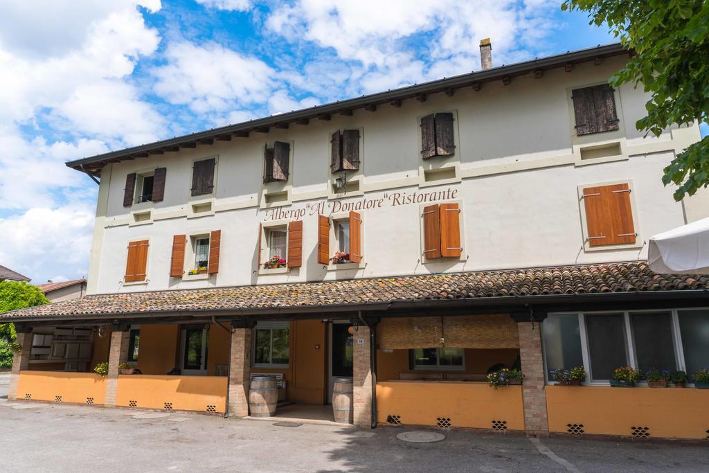 Ristorante Albergo Al Donatore Teòr Eksteriør bilde
